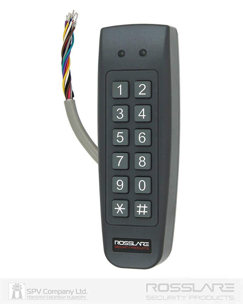 Фото Електронний контролер  ROSSLARE AC-G44 автономний  зовнішній код+карта EM-MARINE_125Khz      в інтернет-магазині locksmaster.com.ua