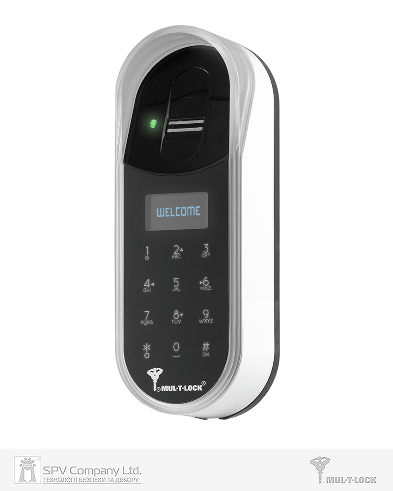Фото Зчитувач електронний  MUL-T-LOCK ENTR Fingerprint   доступ за відбитком пальця + код в інтернет-магазині locksmaster.com.ua