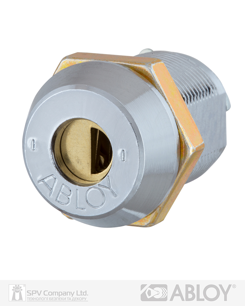Фото Замок для обладнання ABLOY   CL100 3/4"(19мм) 22,5мм 11_DISCS   CR CLASSIC 2KEY CLS_C   RIGHT PB в інтернет-магазині locksmaster.com.ua