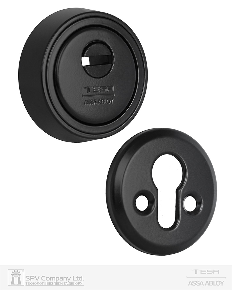 Фото Протектор TESA   E900   DIN ROUND 23мм 38-45мм Фарба_чорна 3клас BLACK_MAT     Комплект в інтернет-магазині locksmaster.com.ua