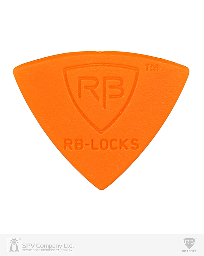 Фото Вставка-лого_кольорова RB   ORANGE   в інтернет-магазині locksmaster.com.ua