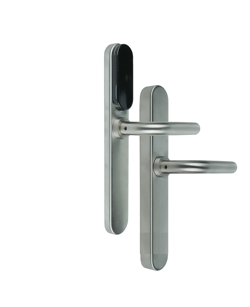 Фото Замок TESA i-Max V3 VECTOR ISO 15693   нерж.сталь матова   W/O 2UB0     I: Inox UNIV EXT, антена-BLACK в інтернет-магазині locksmaster.com.ua