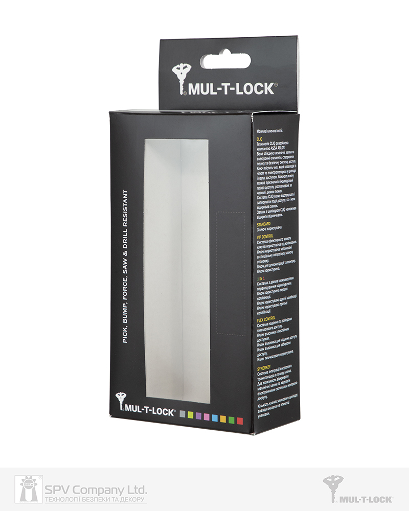 картинка Упаковка універсальна MUL-T-LOCK для циліндрів MTL 400/600/800  (BOX_S) з вставкою скл от магазина lock.ua