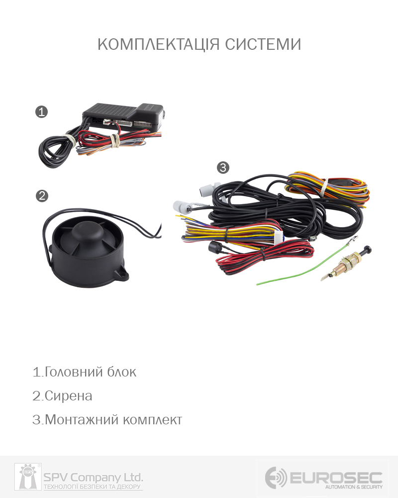 Фото Автосигналізація EUROSEC GN7C.HP       CAN-BUS в інтернет-магазині locksmaster.com.ua