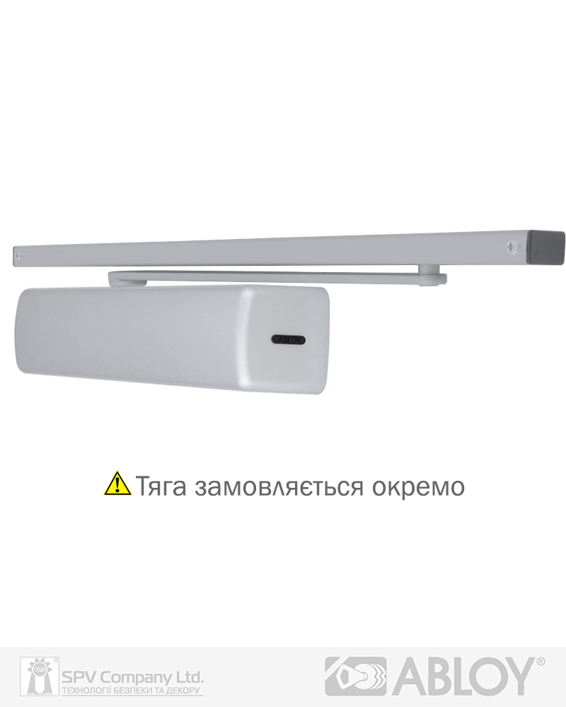 Фото Дотягувач накладний ABLOY CAM DC250 ALUMINIUM BC W/O_ARM EN_1-6 до_120кг 1400мм   FIRE в інтернет-магазині locksmaster.com.ua