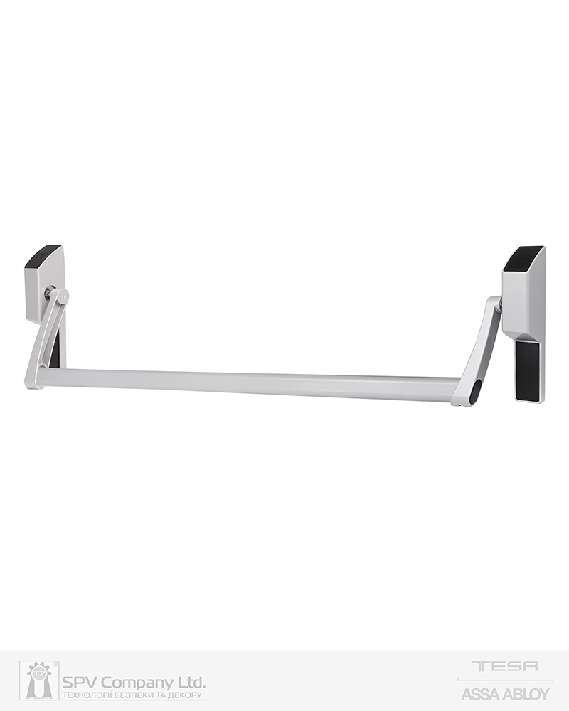 Фото Ручка TESA для евакуаційного виходу врізний GLOBAL1E       GG 1200мм 9x9мм G: silver (RAL9006)/G: silver (RAL9006) в інтернет-магазині locksmaster.com.ua