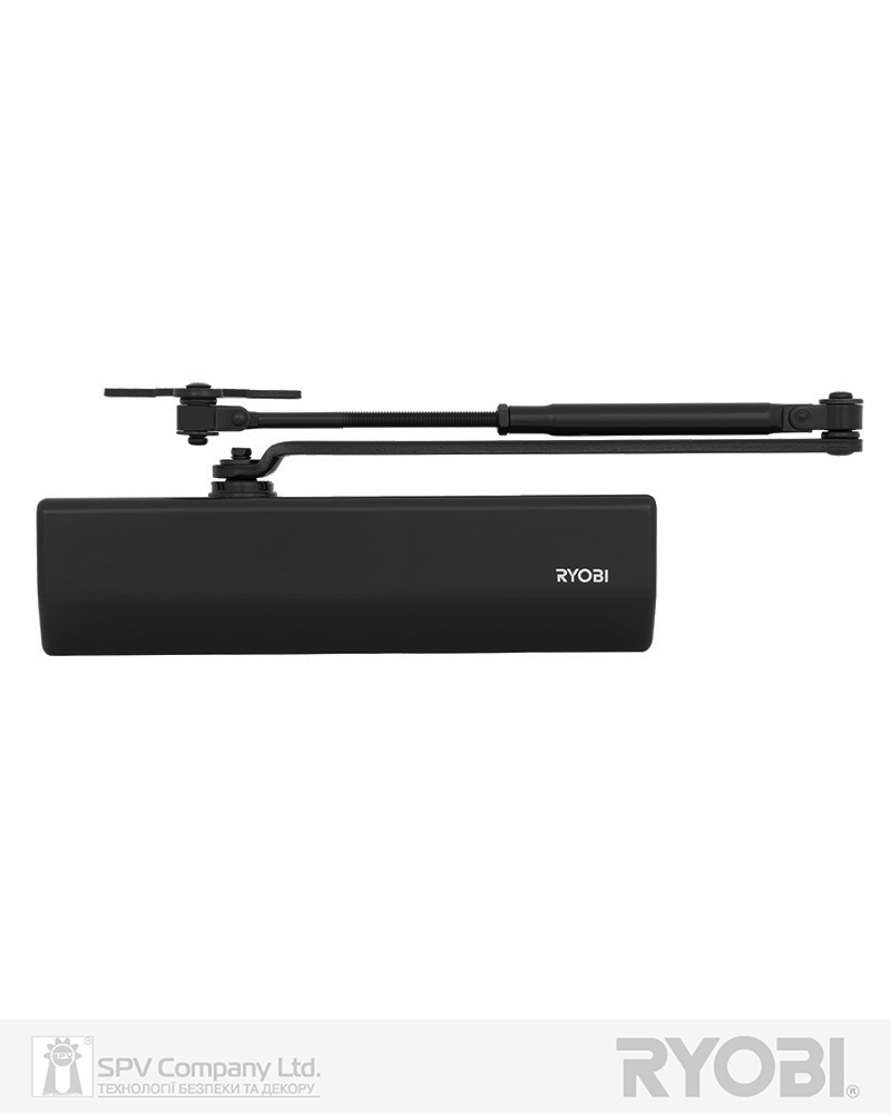 Фото Дотягувач накладний RYOBI 2550 D-2550 BLACK BC UNIV_ARM EN_1-4 до_80кг 1100мм   FIRE   в інтернет-магазині locksmaster.com.ua
