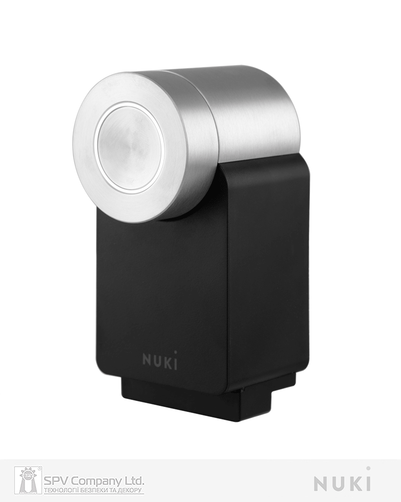 Фото Електронний контролер  NUKI Smart Lock 3.0 Pro WiFi чорний   в інтернет-магазині locksmaster.com.ua