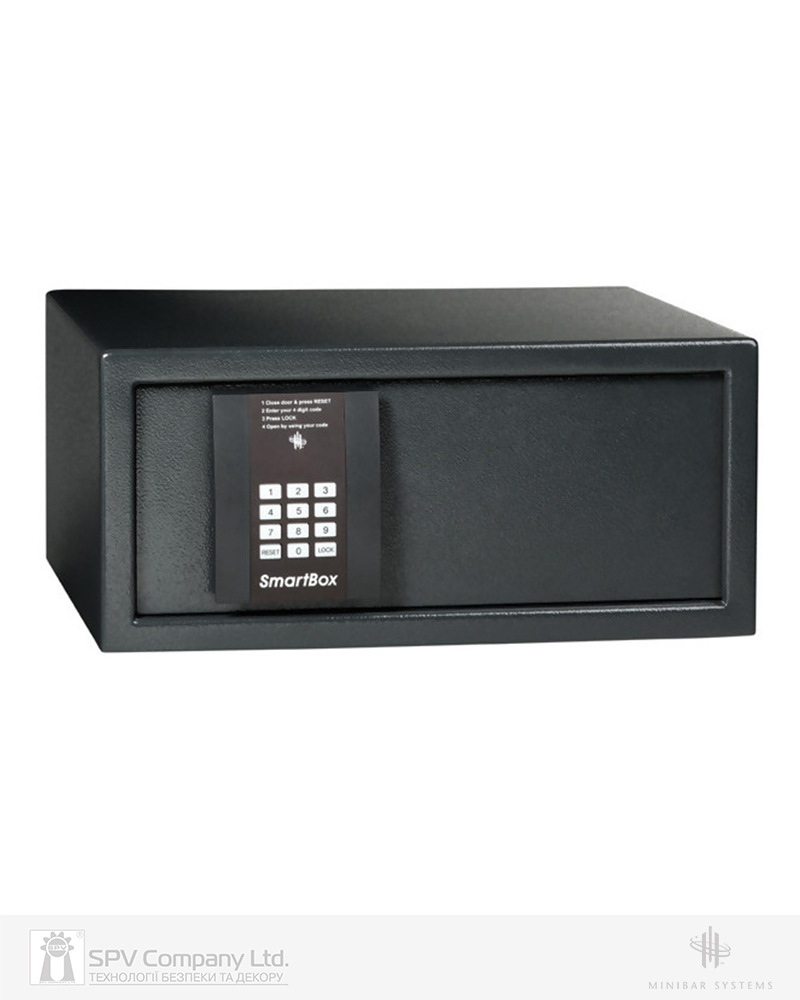 Фото Сейф MINIBAR SYSTEMS SmartBox Serie 2 Laptop 20     чорний 200 мм x 375 мм x 320 мм в інтернет-магазині locksmaster.com.ua