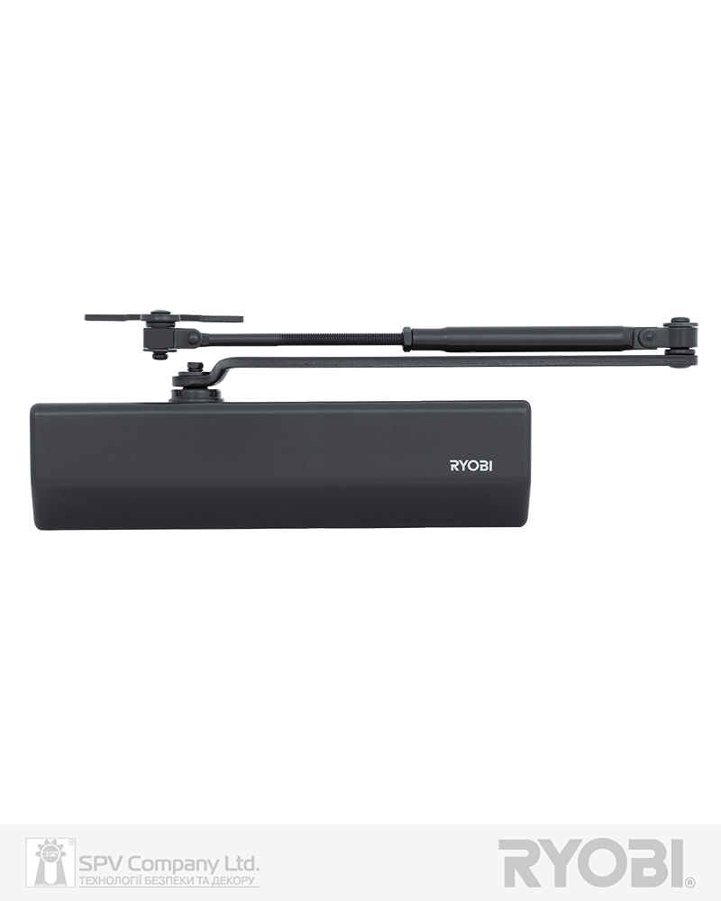 Фото Дотягувач накладний RYOBI 2000 D-2055V ANTHRACITE BC UNIV_ARM EN_3/4/5 до_100кг 1250мм   FIRE   в інтернет-магазині locksmaster.com.ua