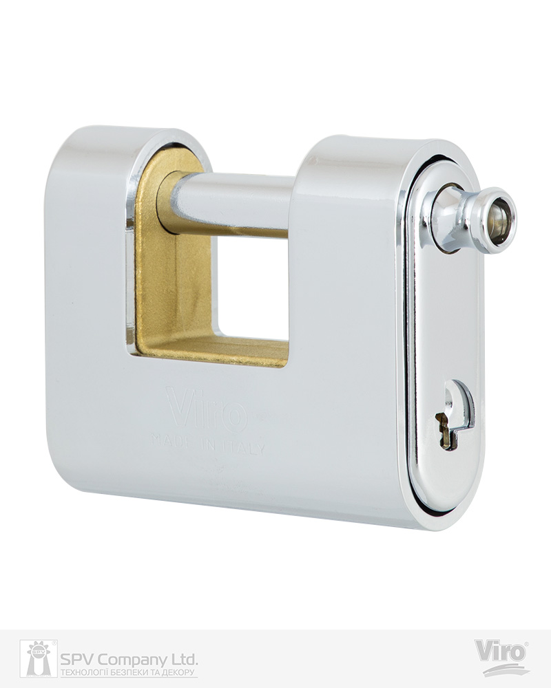 Фото Замок висячий VIRO PANZER 4115       3KEY   10мм SLID_shackle 10мм BOX   в інтернет-магазині locksmaster.com.ua