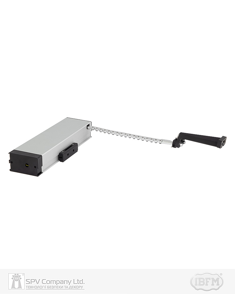 Фото Автомат віконний IBFM 326 SILVER відчинення зверху   в інтернет-магазині locksmaster.com.ua