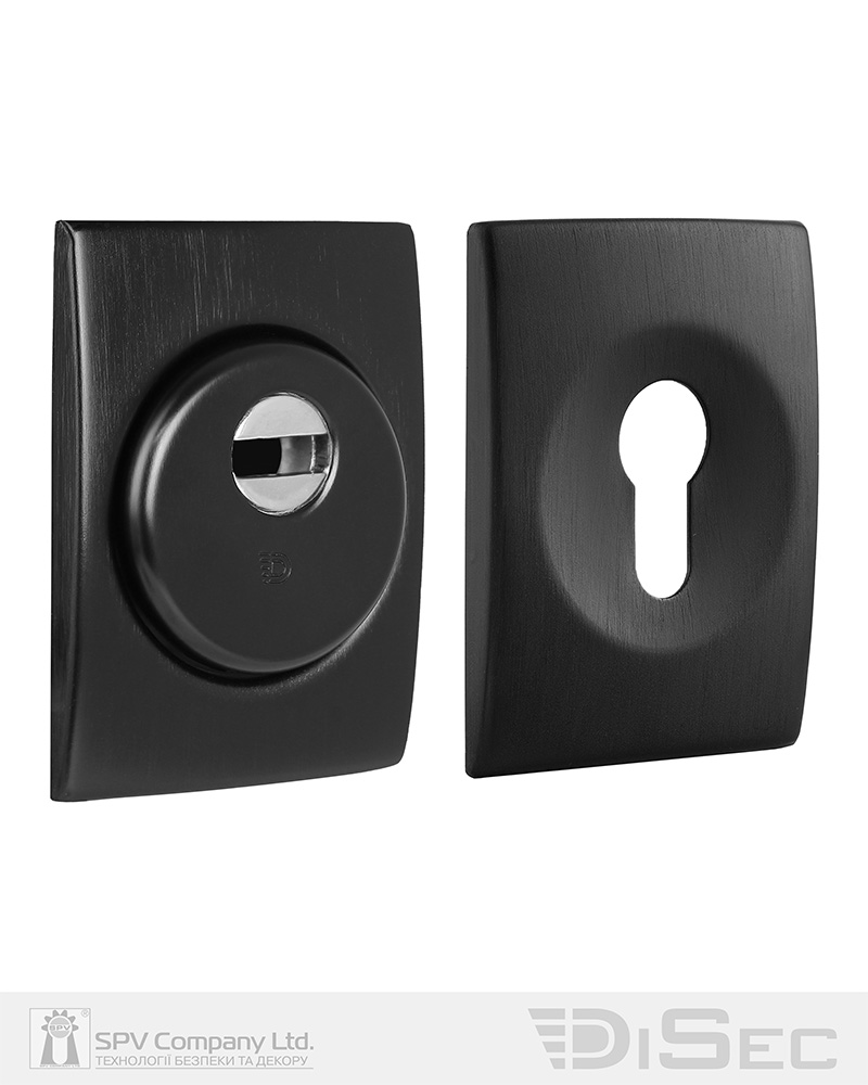 Фото Протектор DISEC   SFERIK BD+ DIN RECTANGL 25мм   Фарба_чорна 3клас N     Комплект в інтернет-магазині locksmaster.com.ua