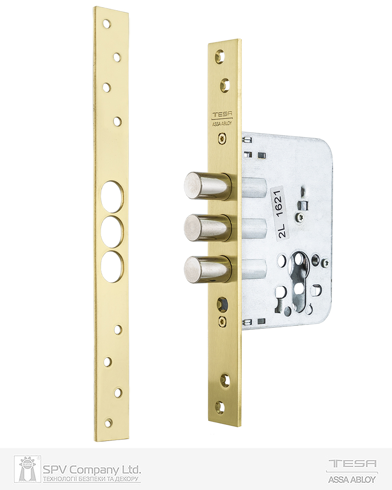 Фото Замок врізний TESA 1-WAY DIN R201B LT   UNIV BS50мм                 SP   в інтернет-магазині locksmaster.com.ua