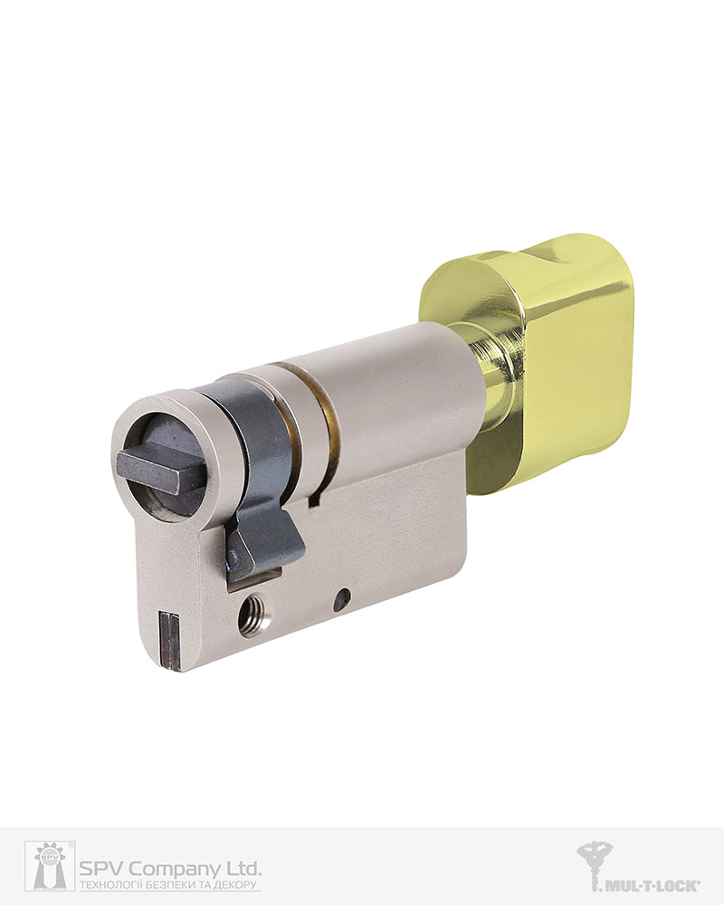 Фото Циліндр-тумблер MUL-T-LOCK DIN_HALF_T   44,5 NST 9,5х35T TO_SB CAM30             в інтернет-магазині locksmaster.com.ua