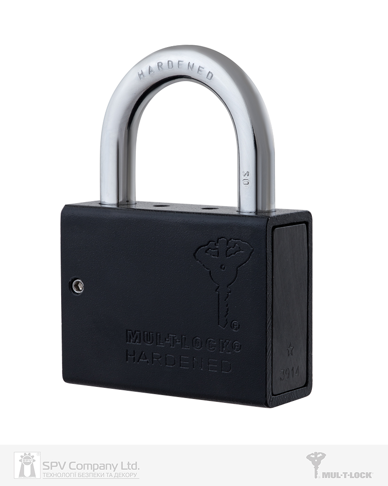 Фото Замок висячий MUL-T-LOCK M10/C1 MTL600   264S+ 2KEY DND_BLUE_INS R_shackle 30мм 9,5мм в інтернет-магазині locksmaster.com.ua