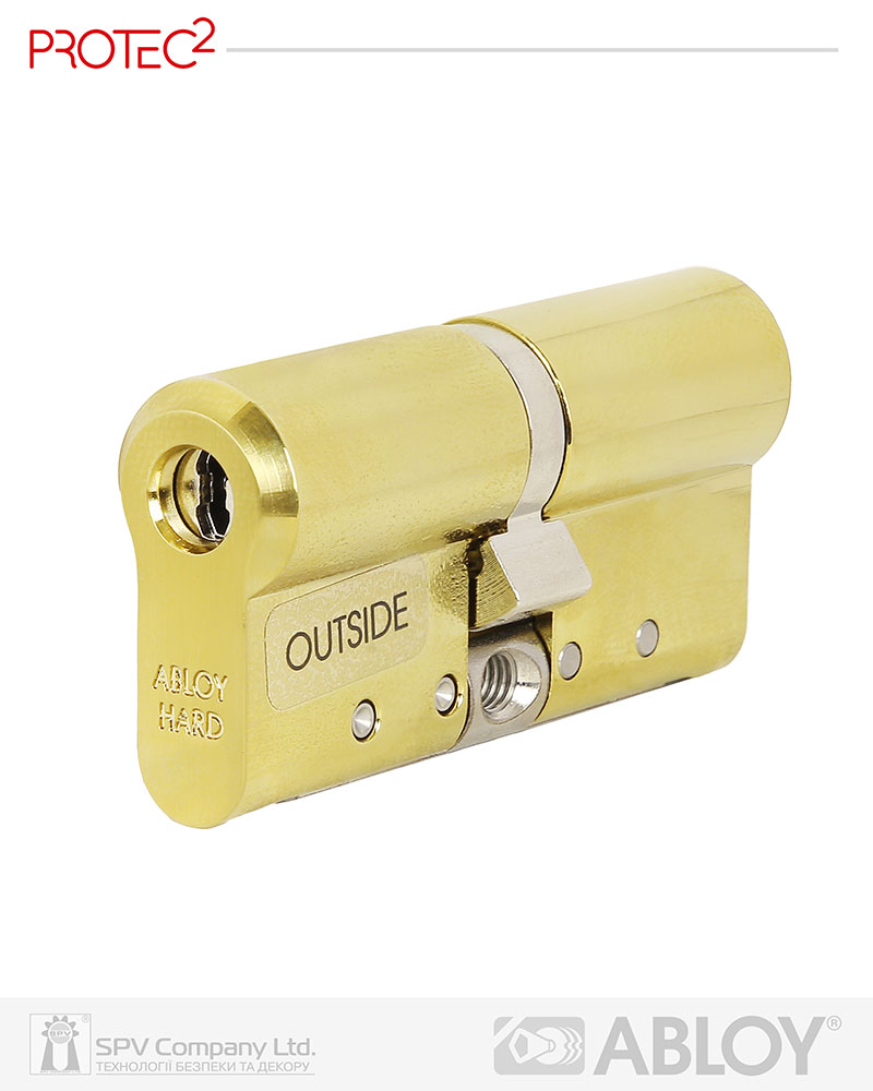 Фото Циліндр ABLOY DIN_MOD_KK HARD CY332 PROTEC2 63 BG_PVD 32Hx31   CAM30   3KEY PR2_T TA77BB   в інтернет-магазині locksmaster.com.ua