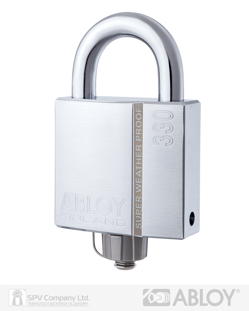 Фото Замок висячий ABLOY PLM330 SENTRY   BA66EE 2KEY STR_B NR_shackle 25мм 8мм BOX в інтернет-магазині locksmaster.com.ua