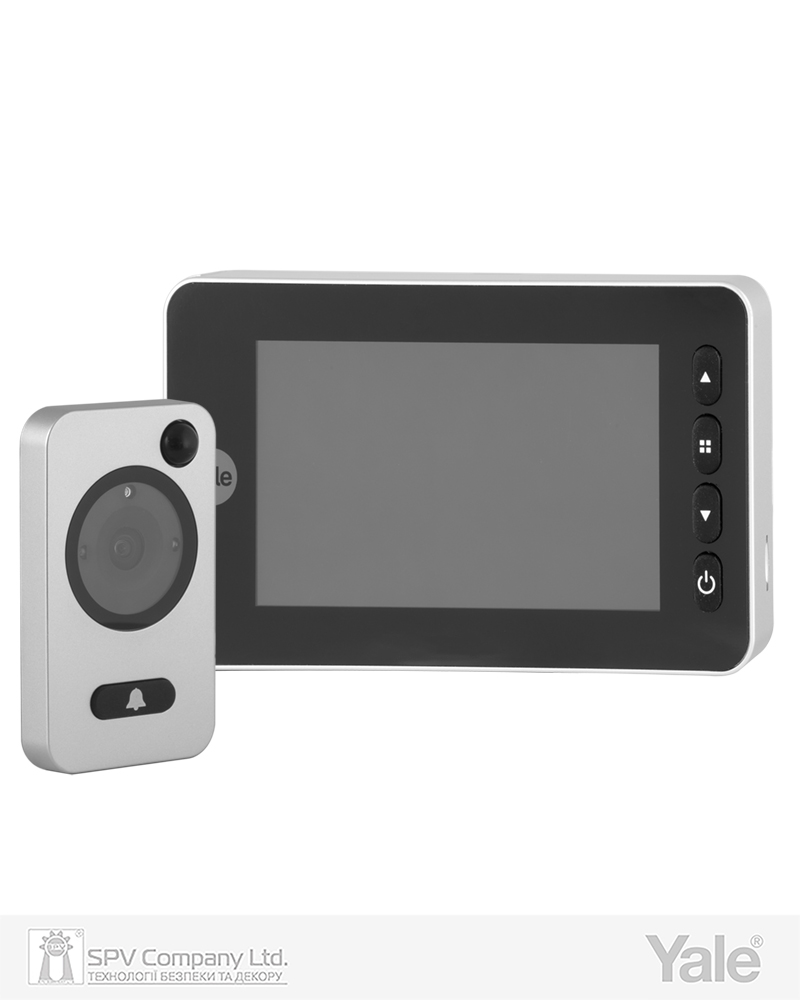 Фото Відеовічко YALE 5800 сірий для дверей в інтернет-магазині locksmaster.com.ua