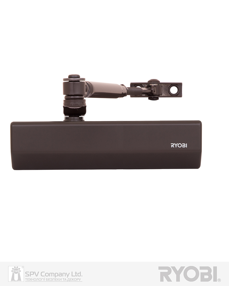 Фото Дотягувач накладний RYOBI 2000 D-2055V DARK_BRONZE BC STD_ARM EN_3/4/5 до_100кг 1250мм   FIRE   в інтернет-магазині locksmaster.com.ua