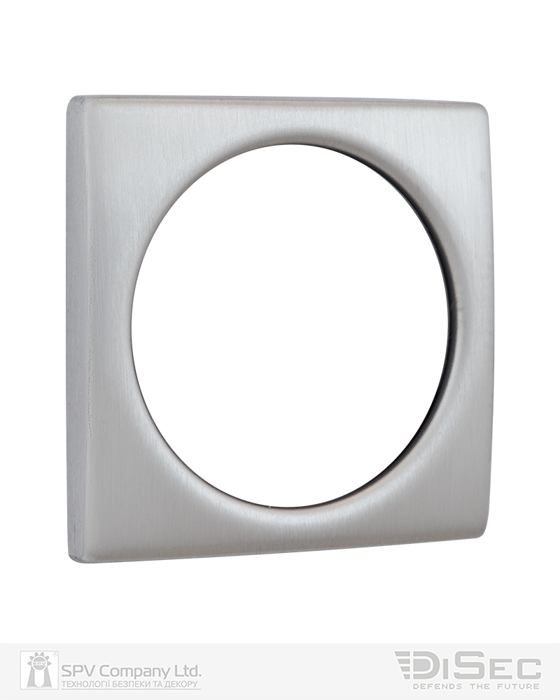 Фото Щиток DISEC     KT3794   SQUARE     Нерж.сталь_мат   IT       в інтернет-магазині locksmaster.com.ua