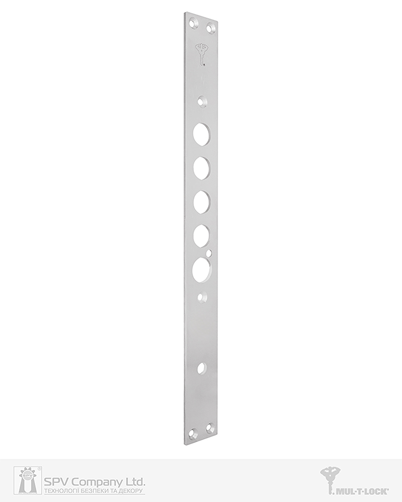 Фото Торцева планка MUL-T-LOCK       CR                         до замка SINGLE DIN Alpha Secure Mottura-типу в інтернет-магазині locksmaster.com.ua