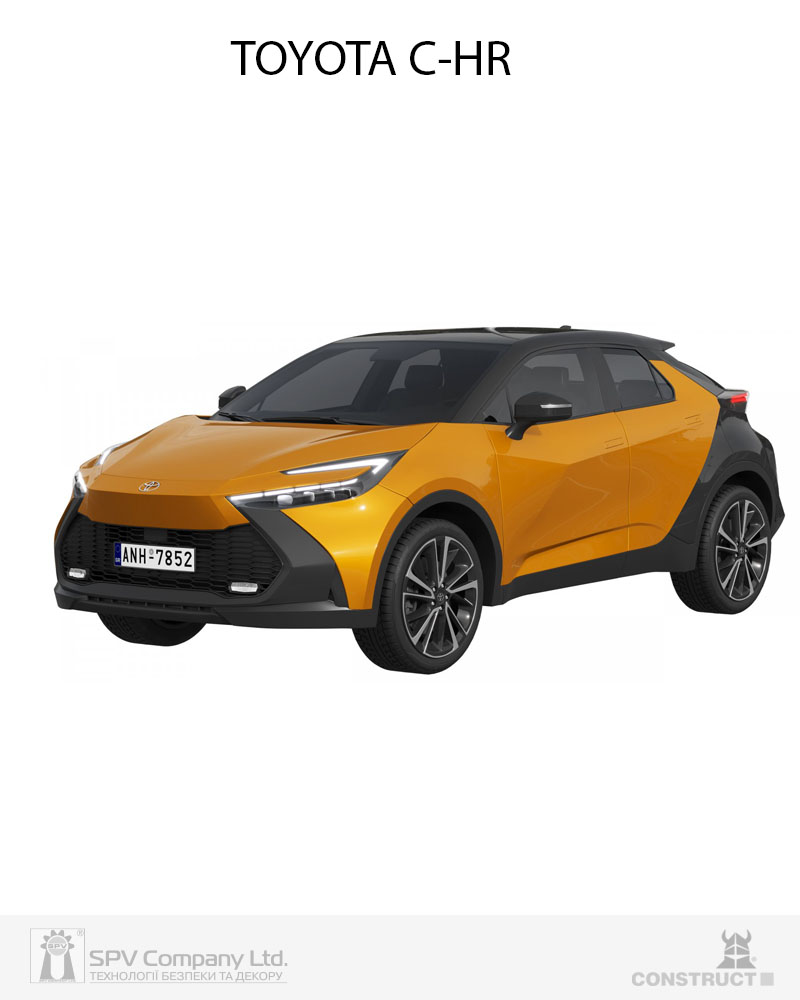 Фото Захисний кожух CONSTRUCT механічний SPECIAL-actual SKS 33 TOYOTA C-HR     2024--- в інтернет-магазині locksmaster.com.ua