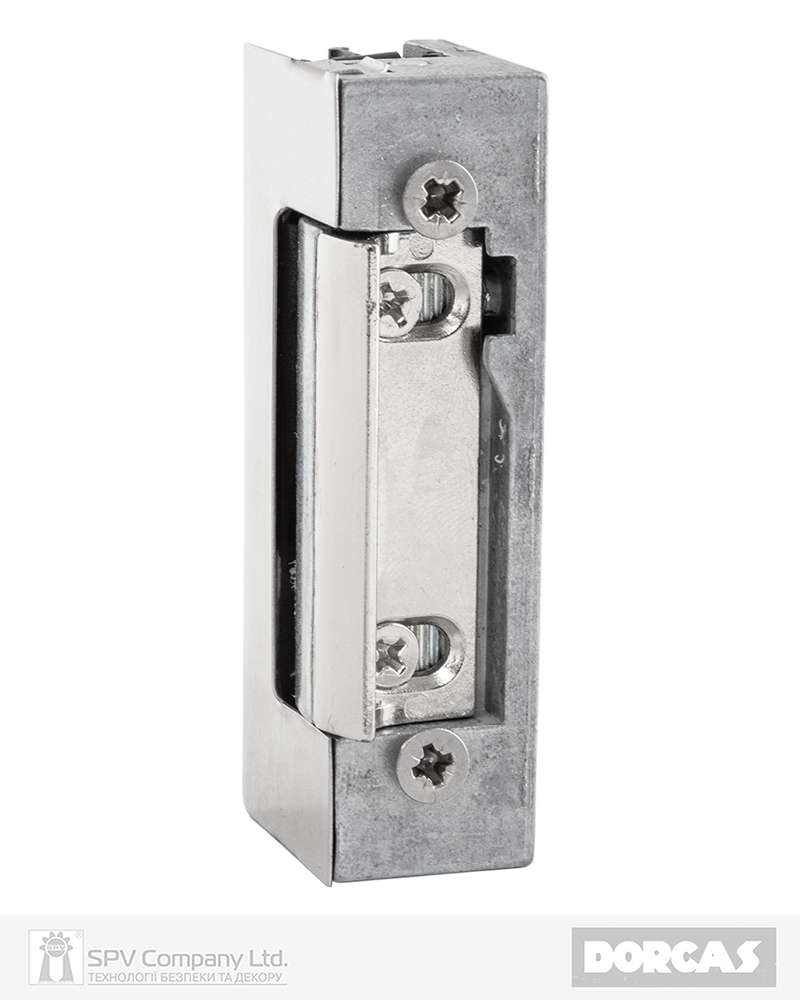 Фото Защіпка електромеханічна DORCAS 45 NF 512 FaFix (W/O_SP 12V DC) НВ універсальна стандартна із захисним діодом в інтернет-магазині locksmaster.com.ua