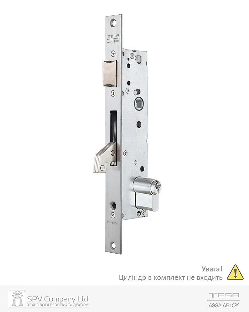 Фото Замок врізний TESA DIN 4240BE UNIV BS25мм 85мм   SS 22мм     w/o_SP в інтернет-магазині locksmaster.com.ua