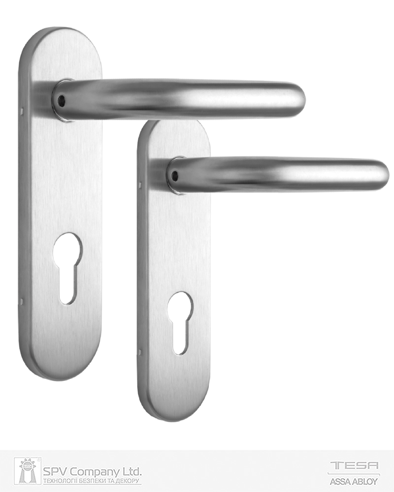 Фото Набір фурнітури ISEO 032412   72мм     STAINLESS_STEEL                     mov-mov CYL_HOLE   в інтернет-магазині locksmaster.com.ua