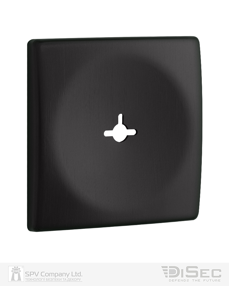 Фото Щиток DISEC     KT3823 OMEGA SQUARE     Фарба_чорна   N     Без шторки в інтернет-магазині locksmaster.com.ua