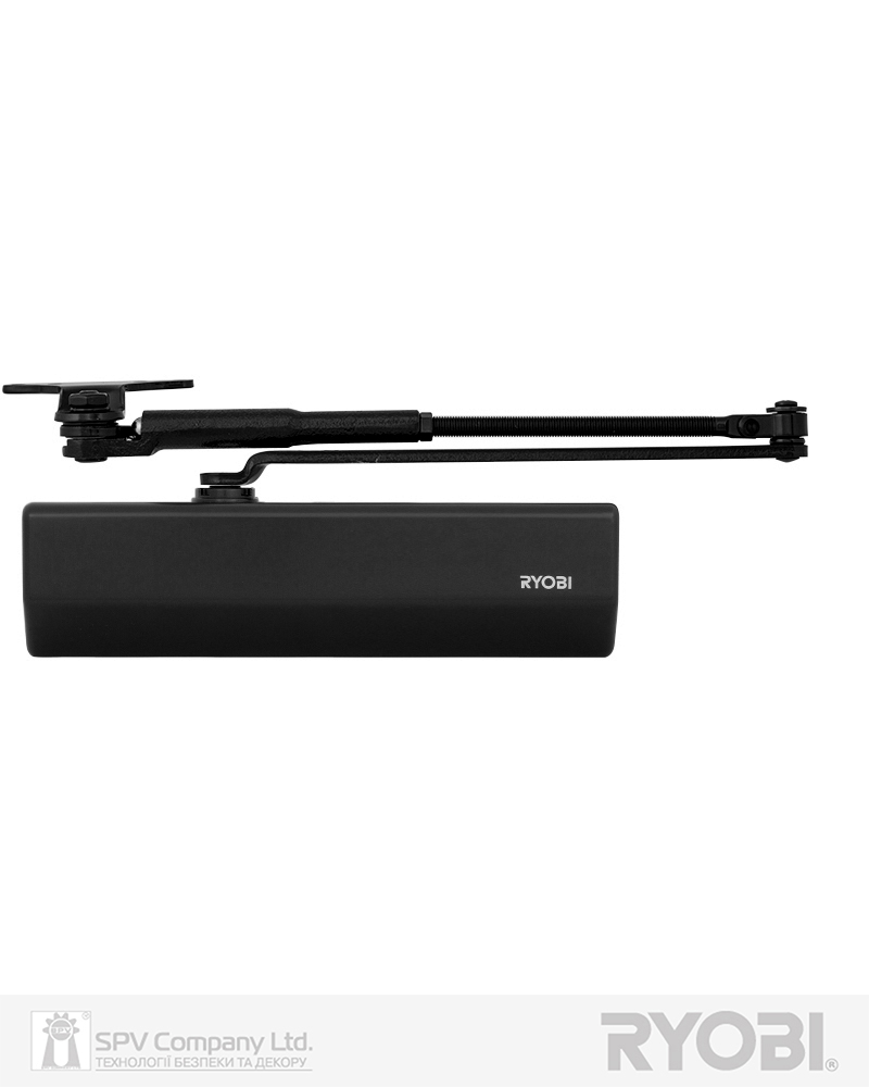 Фото Дотягувач накладний RYOBI 2000 DS-2055P BLACK BC PRL_HO_ARM EN_4 до_80кг 1100мм       в інтернет-магазині locksmaster.com.ua