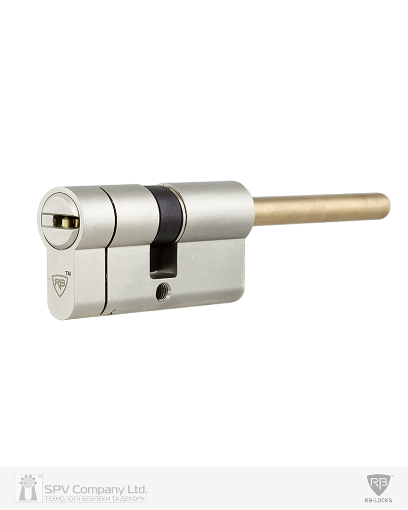 Фото Циліндр RB DIN_ST     KEYLOCX 66-121 NST 31x(35-90)   CAM30   5KEY RB1 K04 в інтернет-магазині locksmaster.com.ua