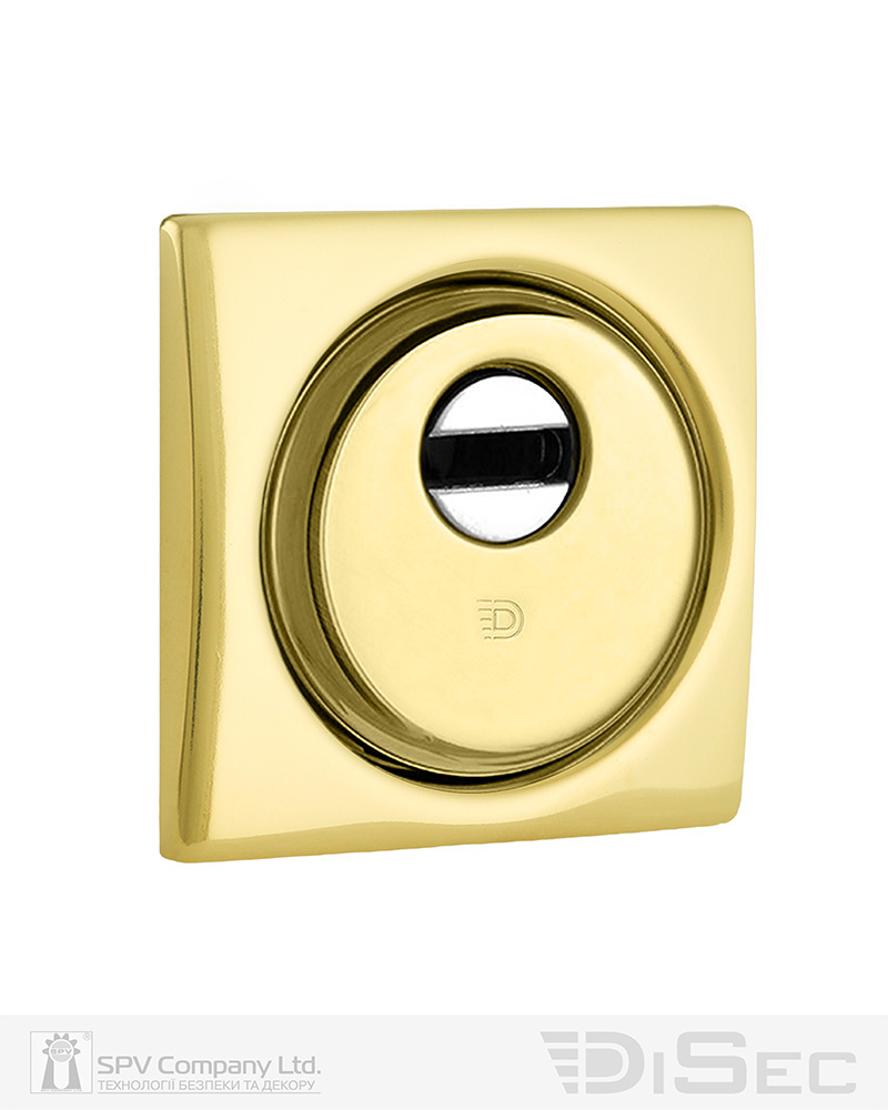 Фото Протектор DISEC   SFERIK BD+ DIN SQUARE 25мм   Латунь_PVD 3клас 2     Зовнішній в інтернет-магазині locksmaster.com.ua