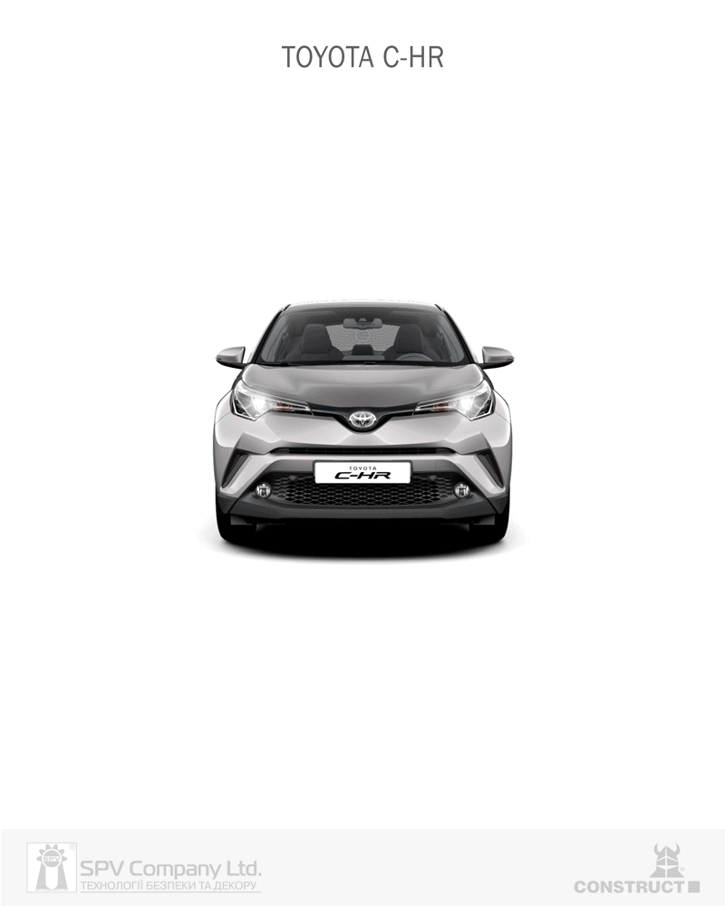 Фото Захисний кожух CONSTRUCT механічний ALL-not_actual SKS 19 TOYOTA C-HR     2016-2024 в інтернет-магазині locksmaster.com.ua