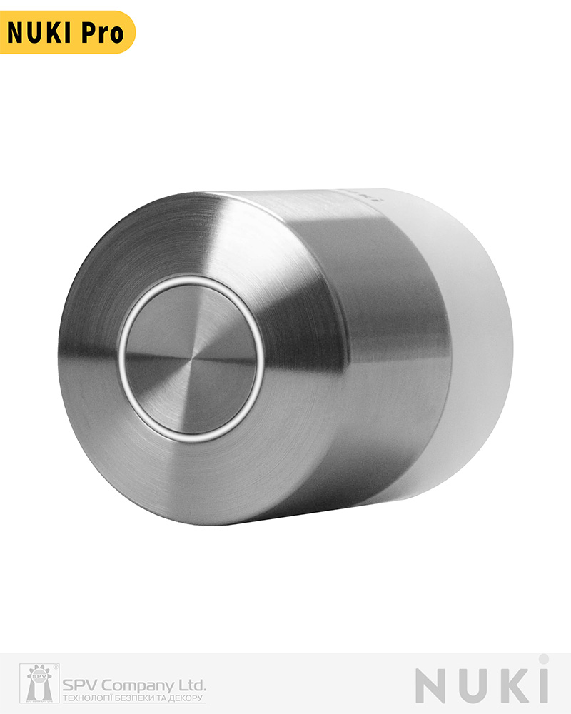 Фото Електронний контролер  NUKI Smart Lock 5.0 Pro   сріблястий   в інтернет-магазині locksmaster.com.ua