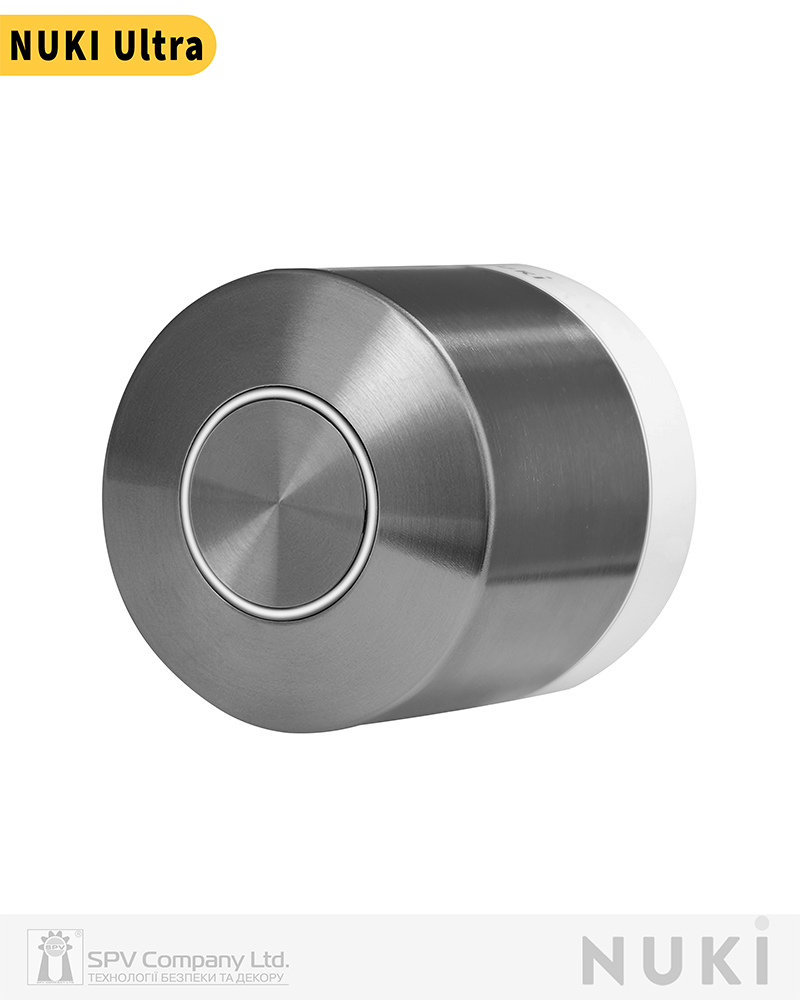 Фото Електронний контролер  NUKI Smart Lock 5.0 Ultra   сріблястий   в інтернет-магазині locksmaster.com.ua