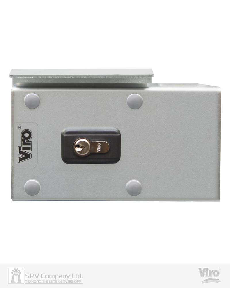 Фото Замок електромеханічний VIRO V06 WB BS70мм     T1/T2 DIN 12VAC NC GATE накладний, відкривання всередину   SS в інтернет-магазині locksmaster.com.ua