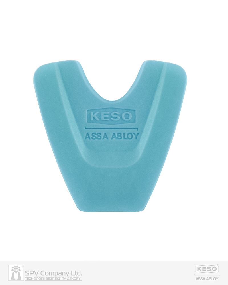 Фото Голова ключа KESO   PETROL блакитний 10шт в інтернет-магазині locksmaster.com.ua