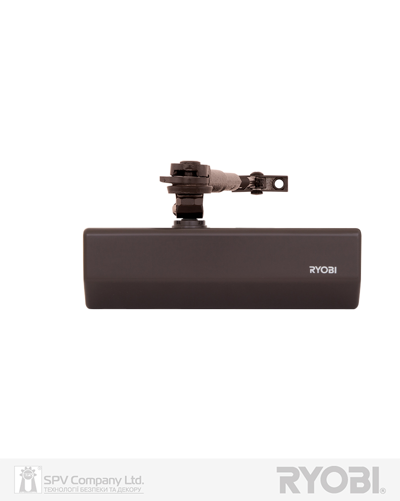 Фото Дотягувач накладний RYOBI *1500 DS-1554 DARK_BRONZE   STD_HO_ARM EN_2/3/4 до_80кг 1100мм       в інтернет-магазині locksmaster.com.ua