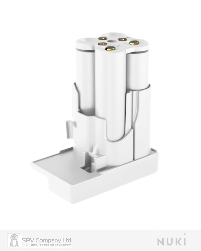 Фото Блок акумуляторний NUKI Power Pack   білий до контролерів Smart Lock в інтернет-магазині locksmaster.com.ua