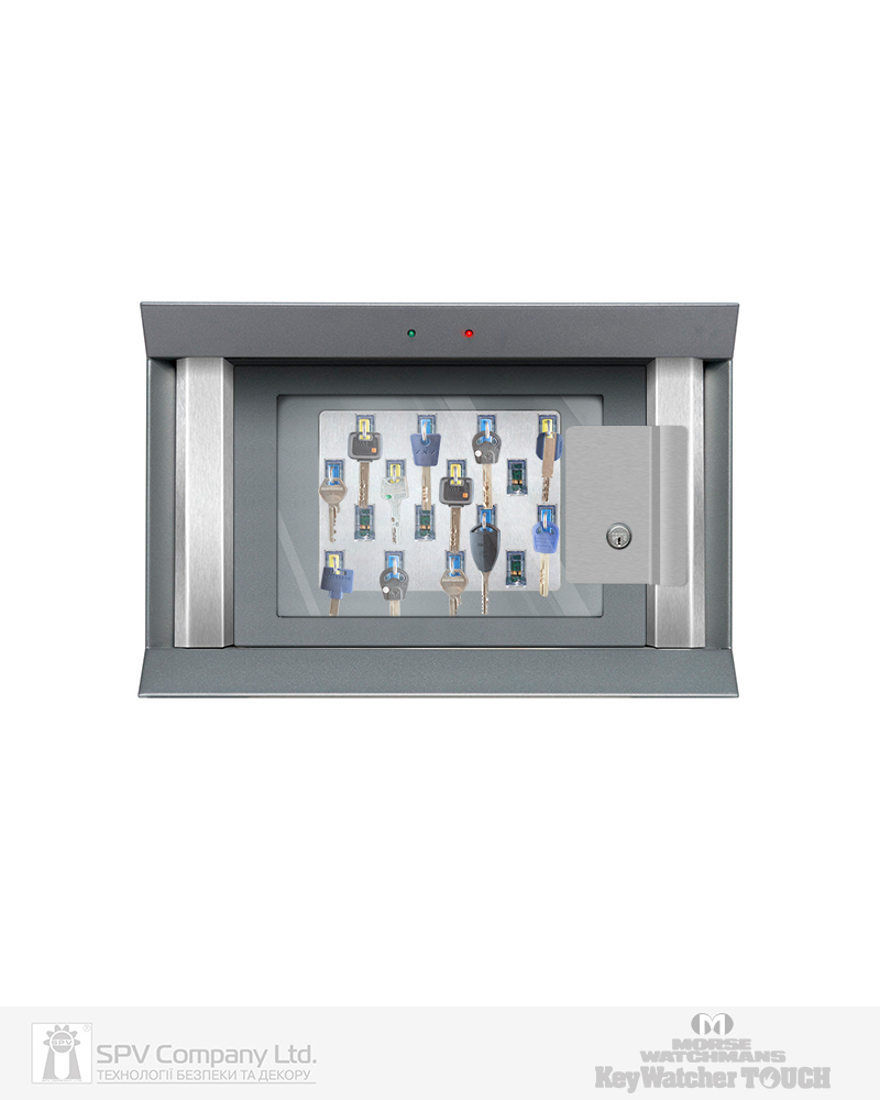 Фото Сейф додатковий MORSE WATCHMANS KeyWatcher Touch 1 модуль 16 ключів Прозорі з полікарбонату     в інтернет-магазині locksmaster.com.ua