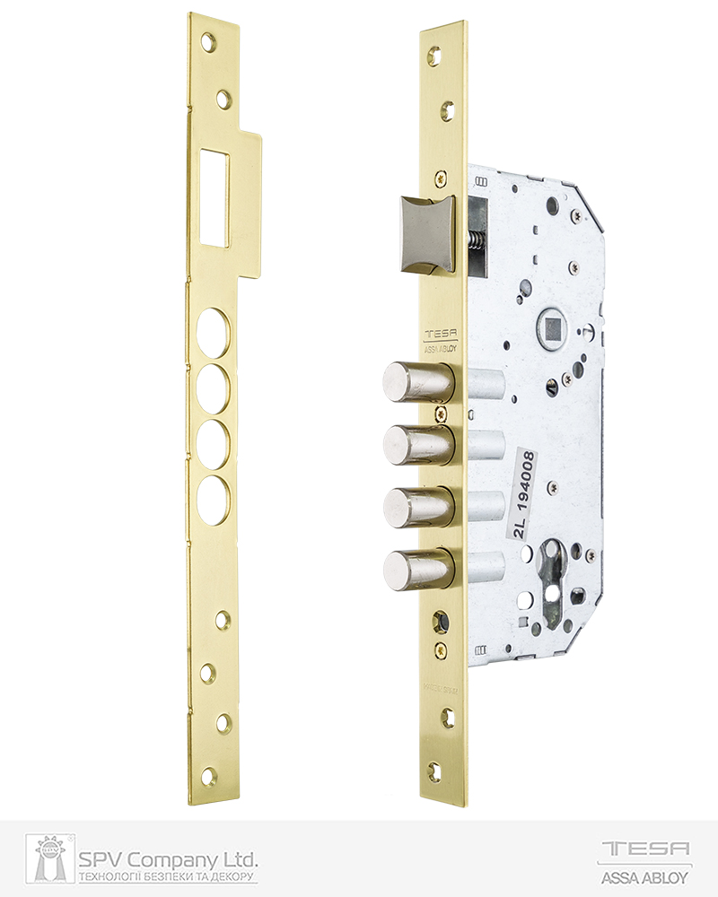 Фото Замок врізний TESA 1-WAY DIN R200B LT UNIV   BS50мм 85мм               SP   в інтернет-магазині locksmaster.com.ua